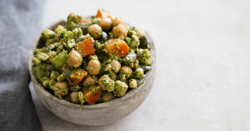 Ayurvedic Summer Chickpea Salad