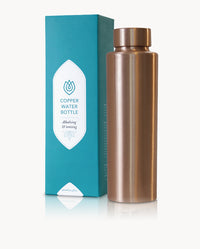 Copper Water Bottle - Plain
