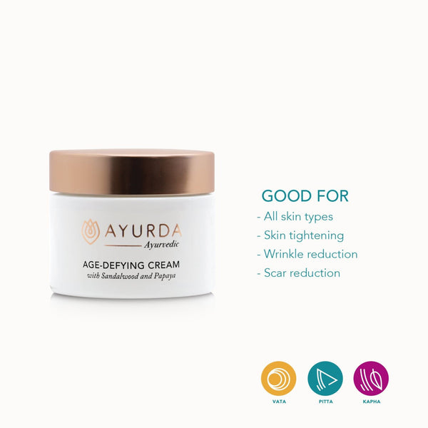 Age-Defying Cream with Sandalwood and Papaya