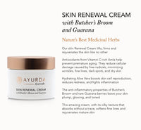 Skin Renewal Cream with Butcher's Broom and Guarana