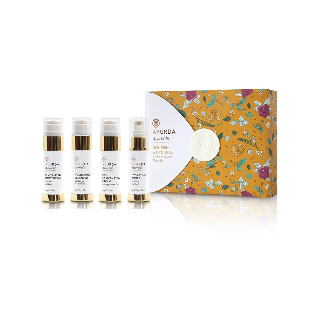 Nourish & Renew Sample Kit (For Vata - Dry or Mature skin)