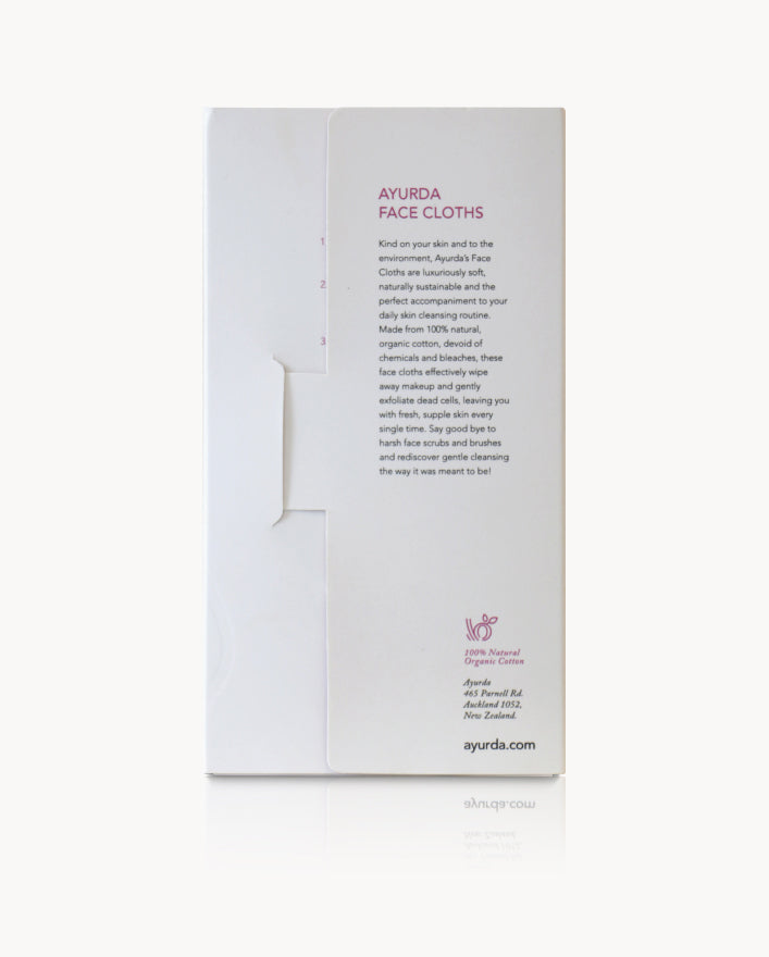 Organic Cotton Face Cloths