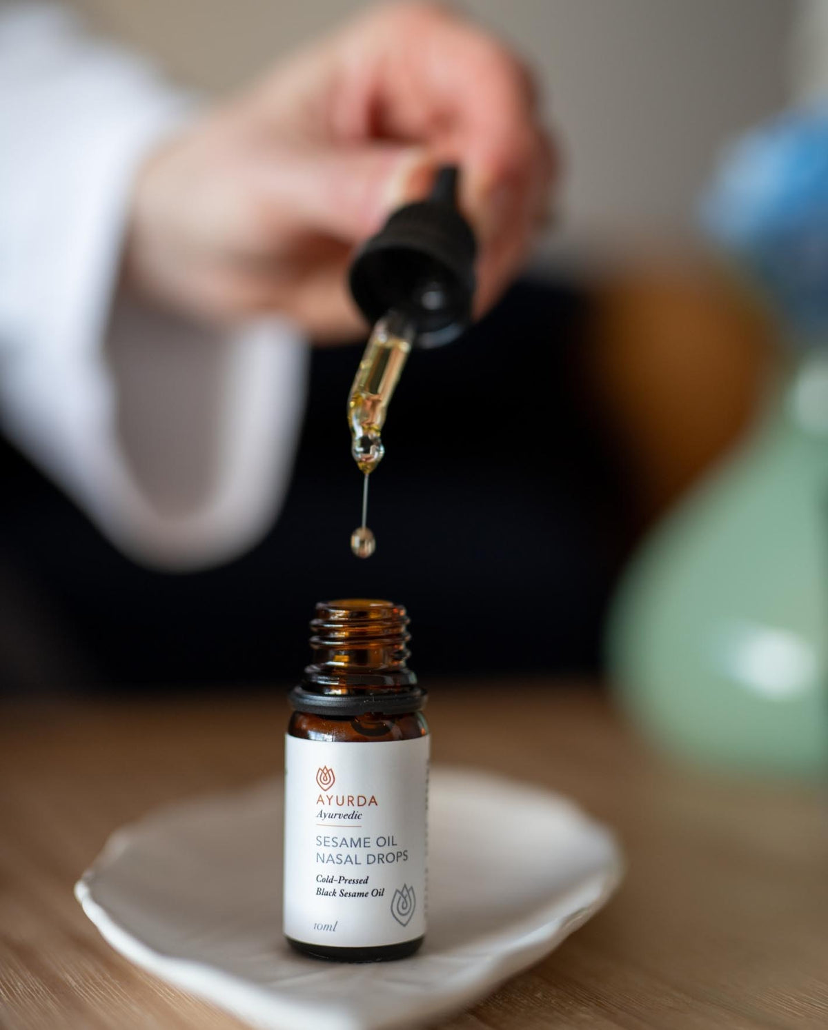 Sesame Oil Nasal Drops