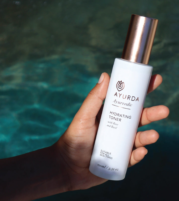 Hydrating Toner with Rose and Basil