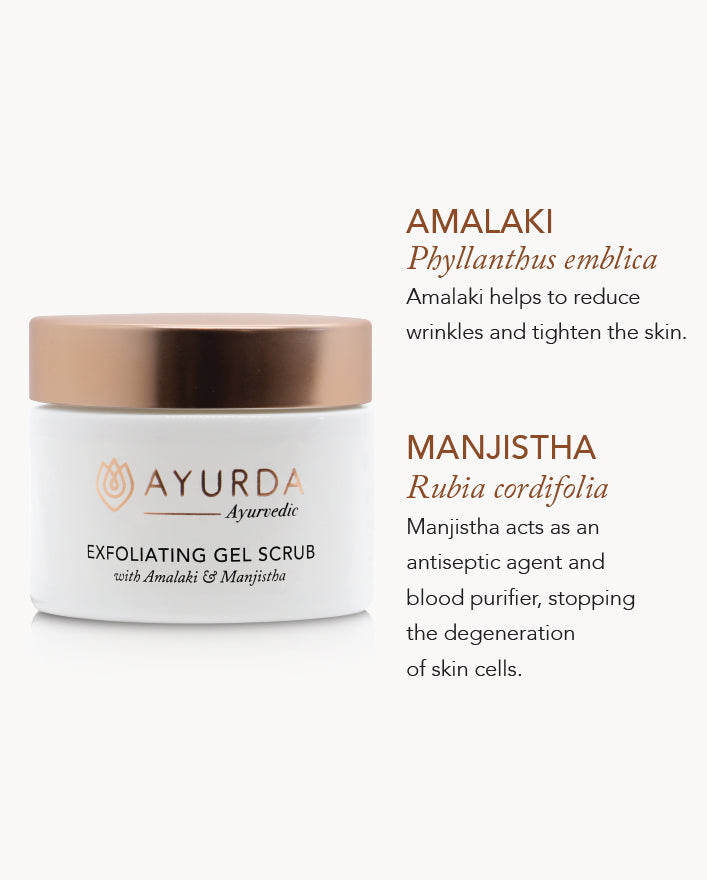 Exfoliating Gel Scrub with Amalaki and Manjistha
