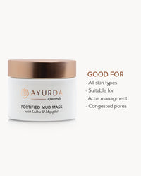 Fortified Mud Mask with Lodhra and Majuphal