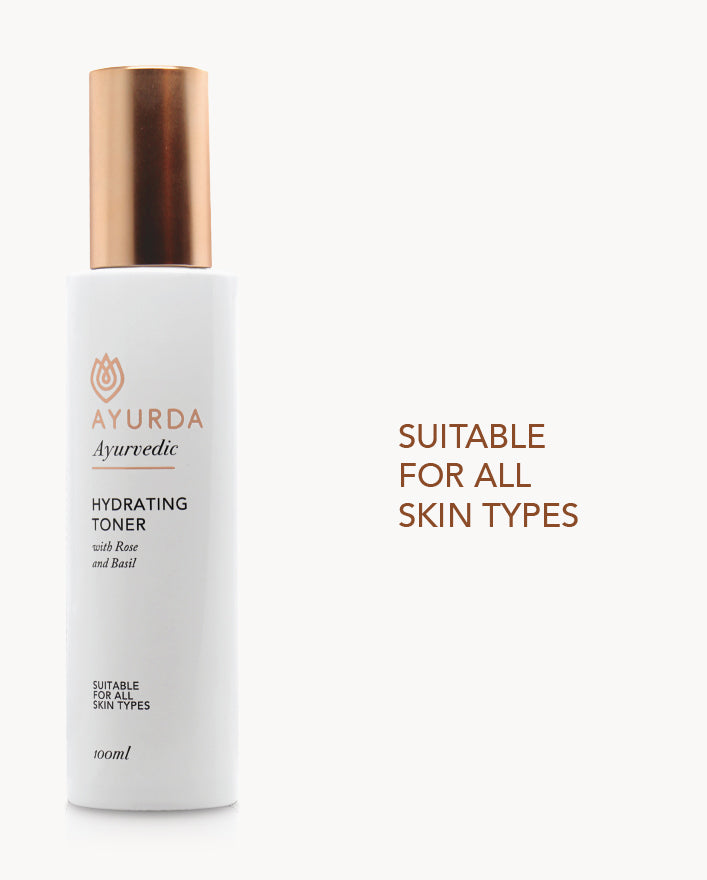 Hydrating Toner with Rose and Basil