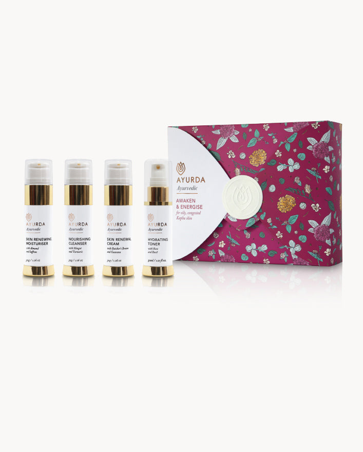 Awaken & Energise Sample Kit (For Kapha - oily, congested skin)