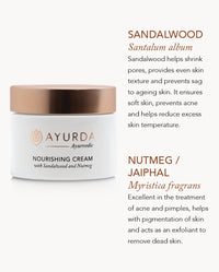 Nourishing Cream with Sandalwood and Nutmeg