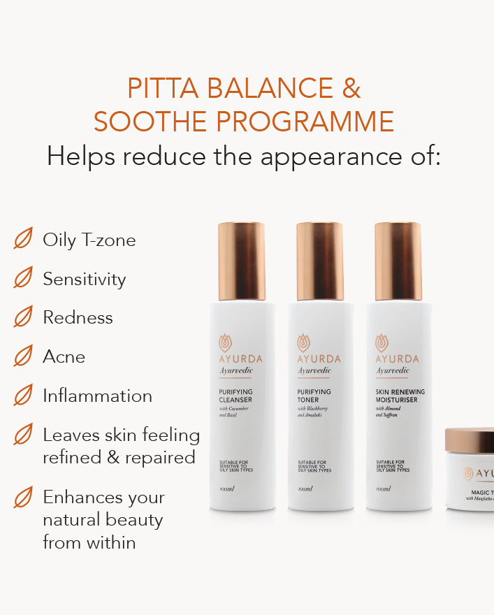 Pitta Balance & Soothe Programme