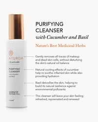Purifying Cleanser with Cucumber and Basil