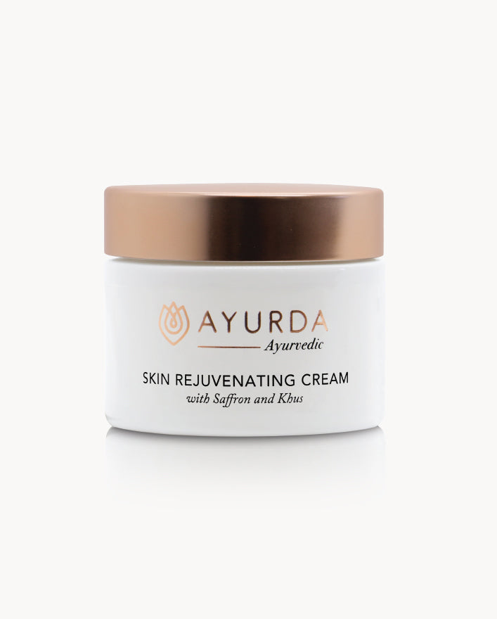 Skin Rejuvenating Cream with Saffron and Khus