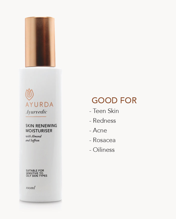 Skin Renewing Moisturiser with Almond and Saffron