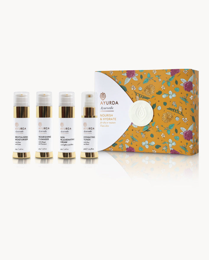 Nourish & Renew Sample Kit (For Vata - Dry or Mature skin)